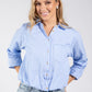 Button Down Striped Woven Shirt