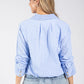 Button Down Striped Woven Shirt