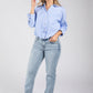 Button Down Striped Woven Shirt