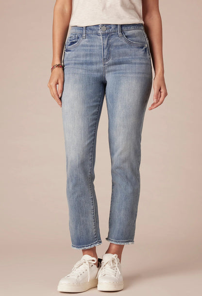 "Ab"solution Slim Straight Leg Jean