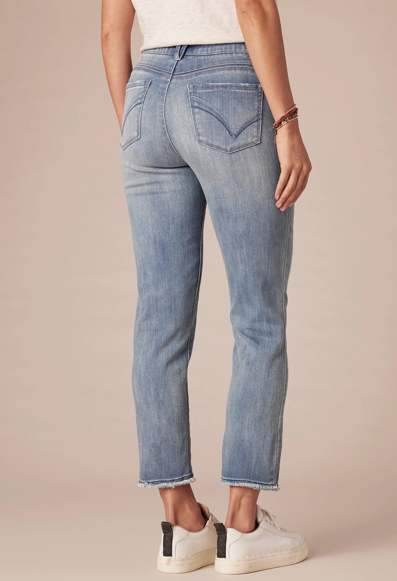 "Ab"solution Slim Straight Leg Jean