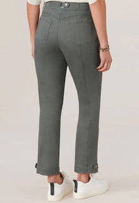 "Ab"solution High Rise Tapered Utility Trouser