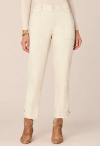 "Ab"solution High Rise Tapered Utility Trouser