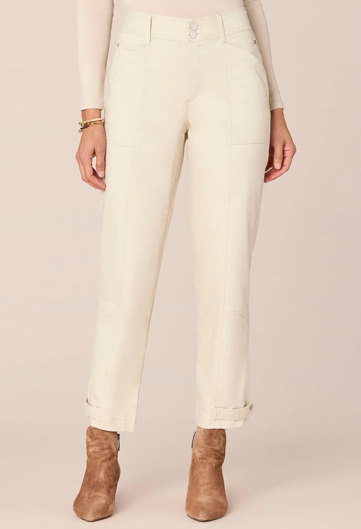 "Ab"solution High Rise Tapered Utility Trouser