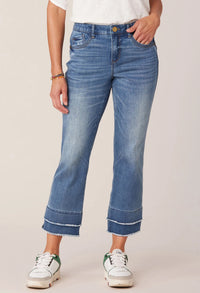 "Ab"solution® Mid-Rise Kick Flare Jeans