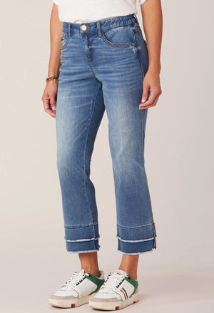 "Ab"solution® Mid-Rise Kick Flare Jeans