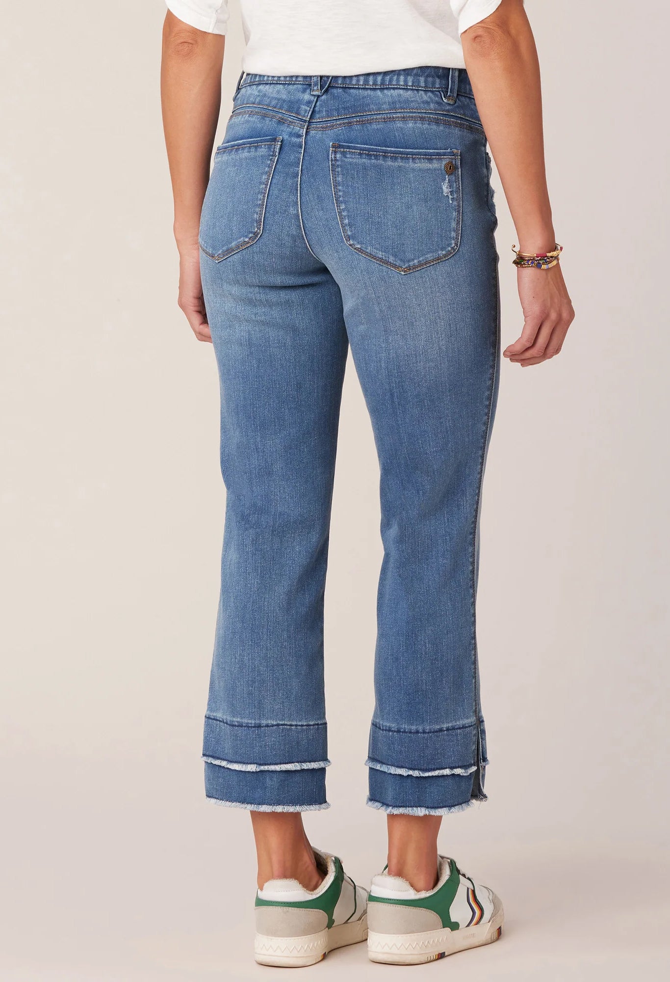 "Ab"solution® Mid-Rise Kick Flare Jeans