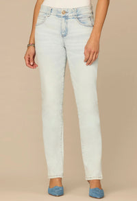 “Ab”solution® Mid-Rise Booty Lift Straight Leg Jeans
