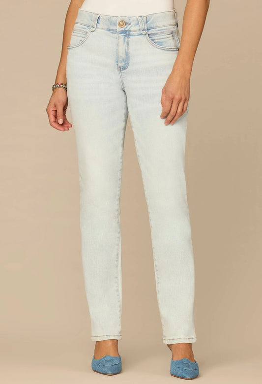 “Ab”solution® Mid-Rise Booty Lift Straight Leg Jeans