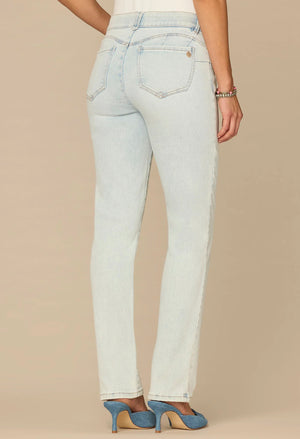 “Ab”solution® Mid-Rise Booty Lift Straight Leg Jeans