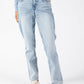 “Ab”solution® Mid-Rise Booty Lift Straight Leg Jeans