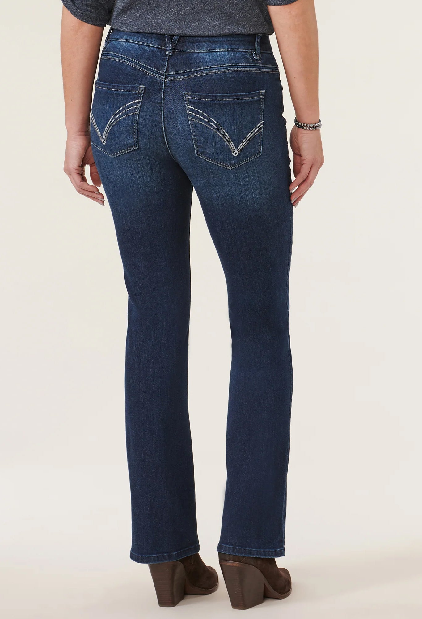 "Ab"solution® High Rise Itty Bitty Boot Jean