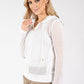 Crochet Knit Hoodie