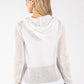 Crochet Knit Hoodie