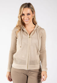 Crochet Knit Hoodie