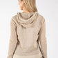 Crochet Knit Hoodie