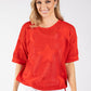 Star Design Knit Top