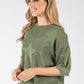 Star Design Knit Top
