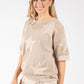 Star Design Knit Top