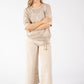 Star Design Knit Top