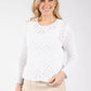 Ginza Crochet Knit Jumper