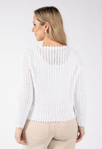 Ginza Crochet Knit Jumper