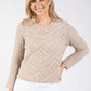 Ginza Crochet Knit Jumper