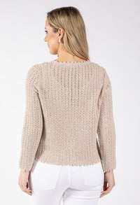 Ginza Crochet Knit Jumper