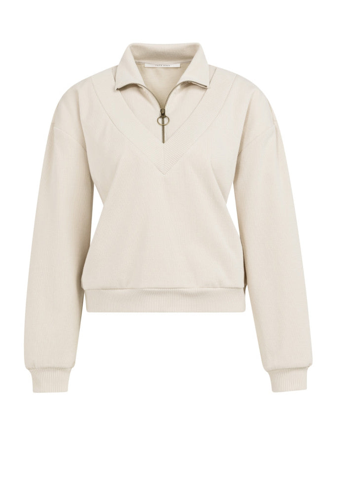 Half-Zip Knit Jumper