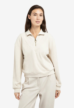 Half-Zip Knit Jumper