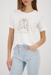 Printed Short Sleeve Top