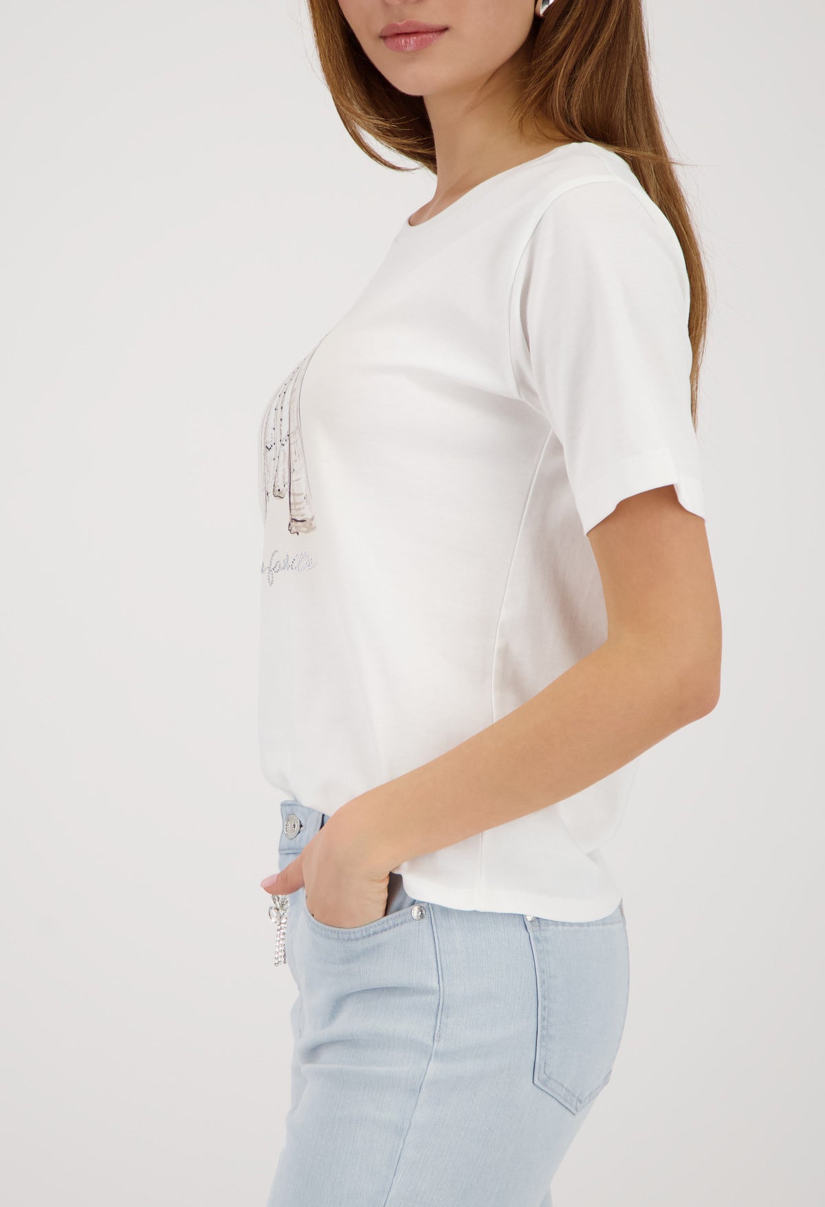 Printed Short Sleeve Top