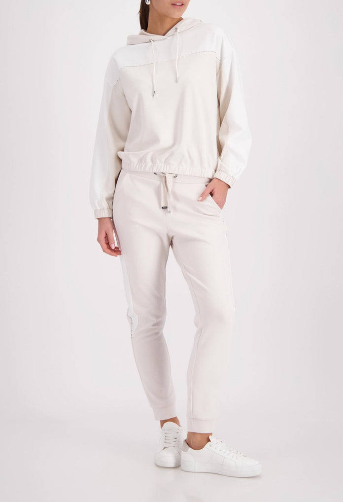 Colour Block Design Hoodie