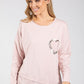 Love Heart Detail Jumper
