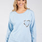 Love Heart Detail Jumper