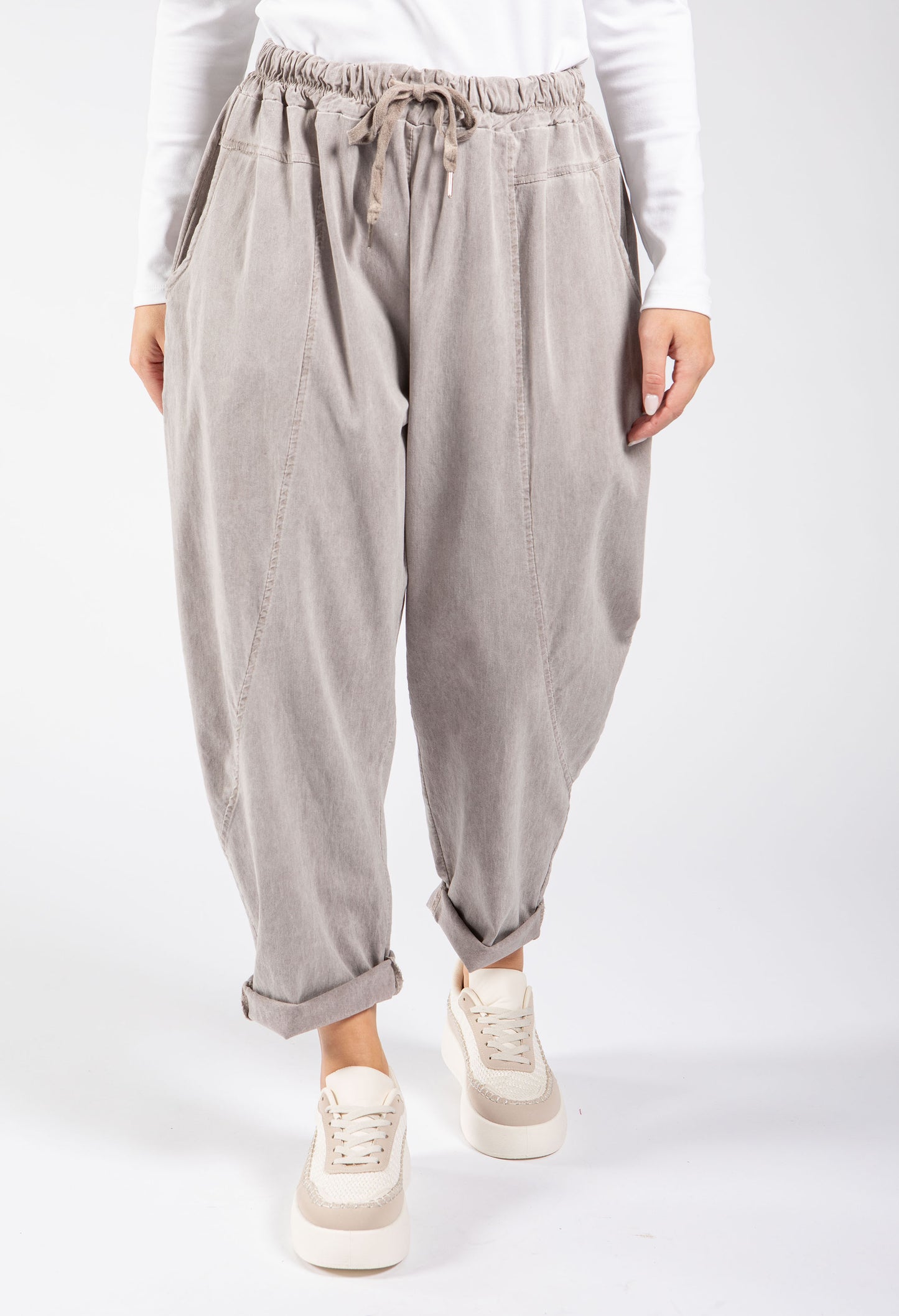 Washed Barrel Jogger