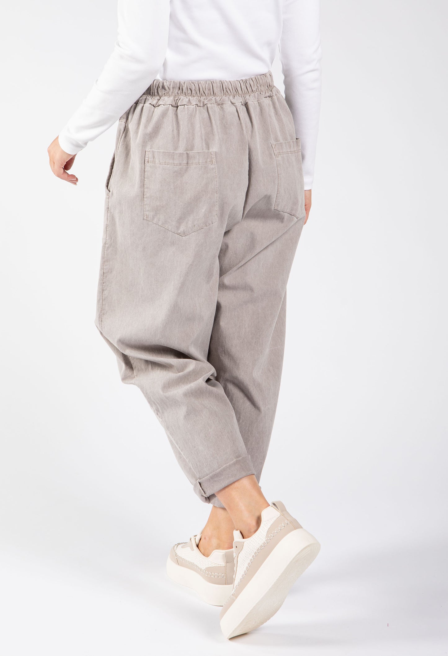 Washed Barrel Jogger