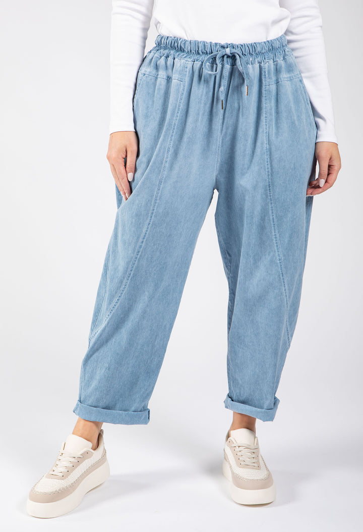 Washed Barrel Jogger