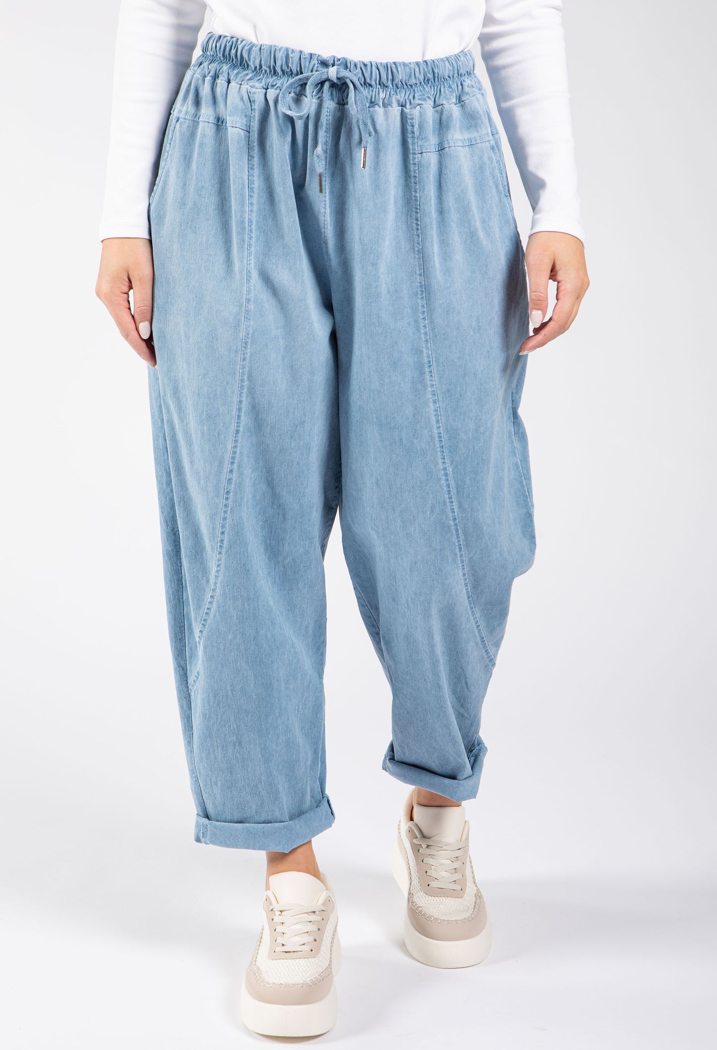 Washed Barrel Jogger