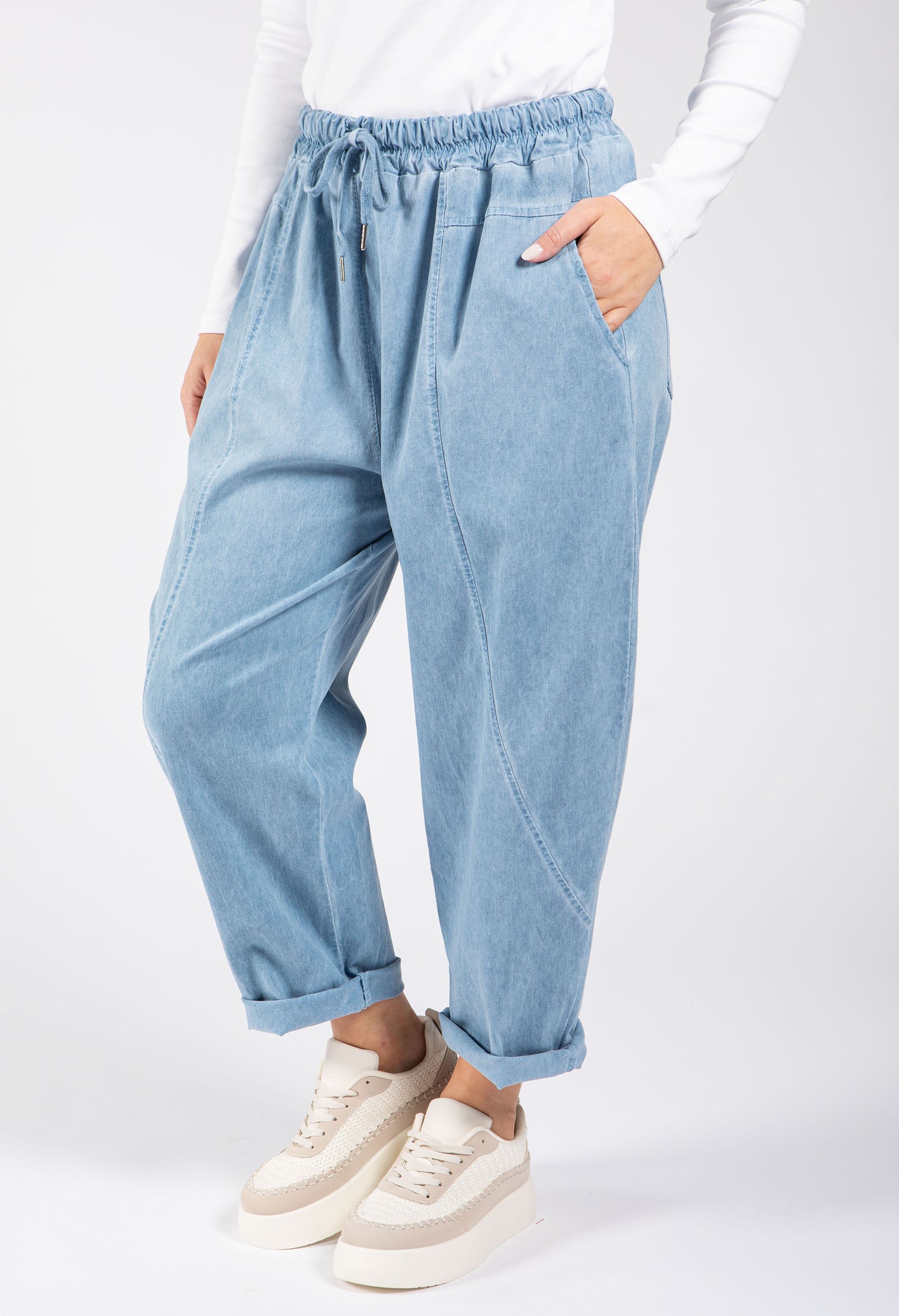 Washed Barrel Jogger