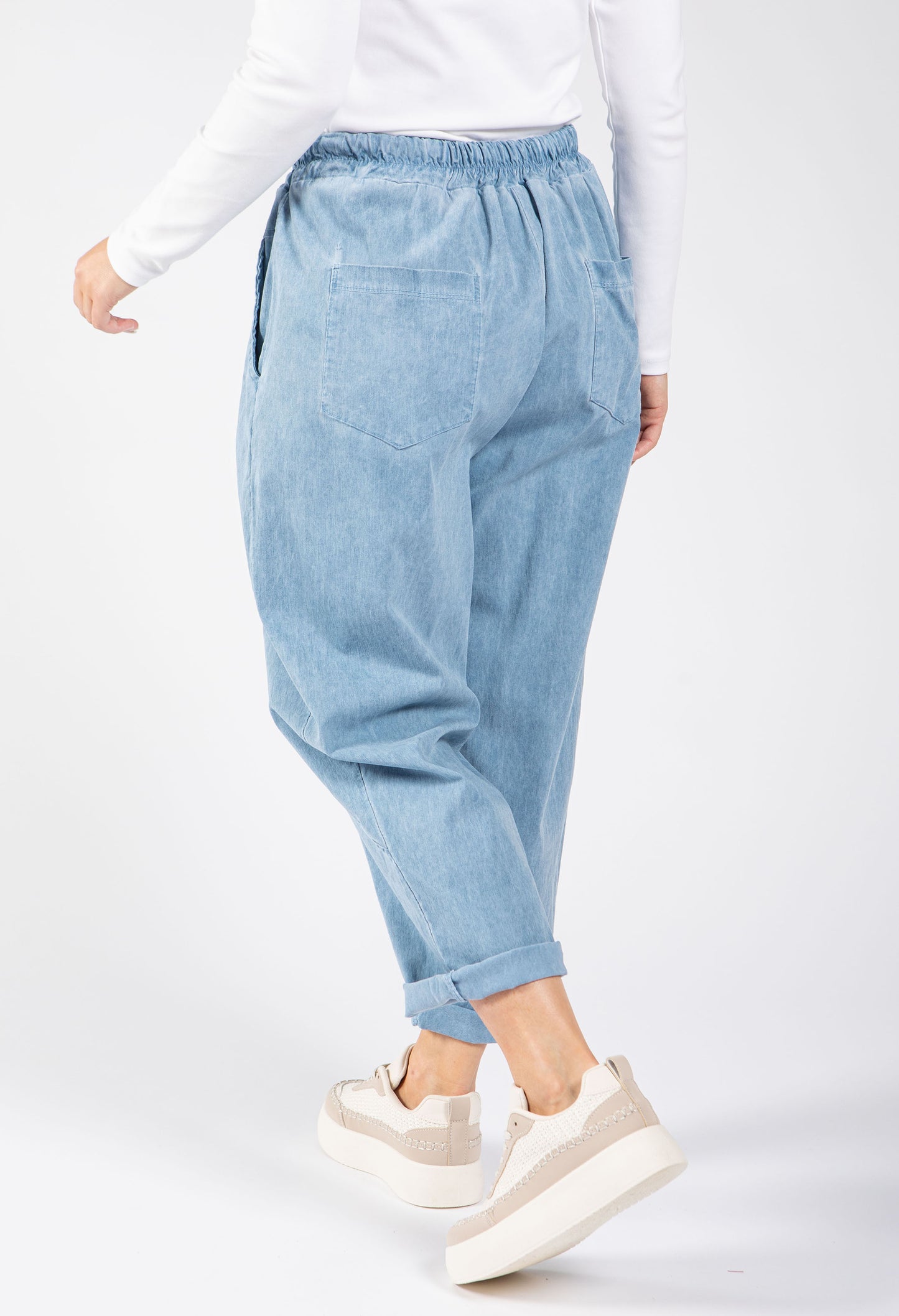 Washed Barrel Jogger