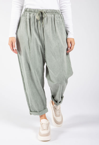 Washed Barrel Jogger