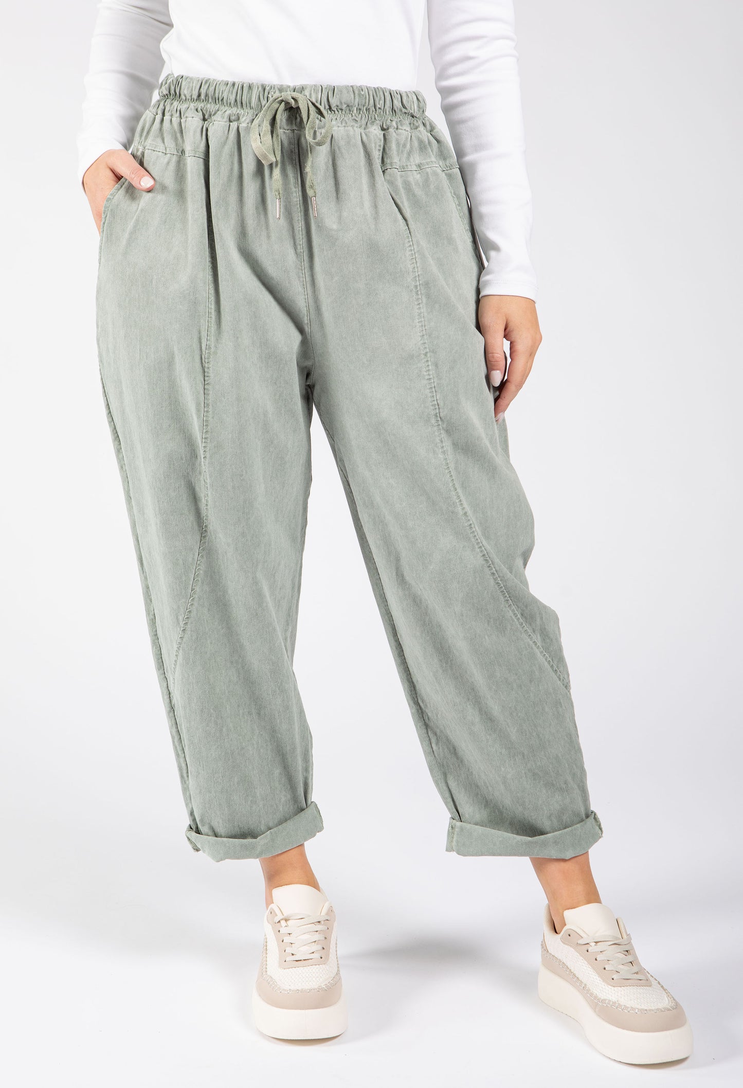 Washed Barrel Jogger