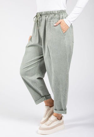 Washed Barrel Jogger