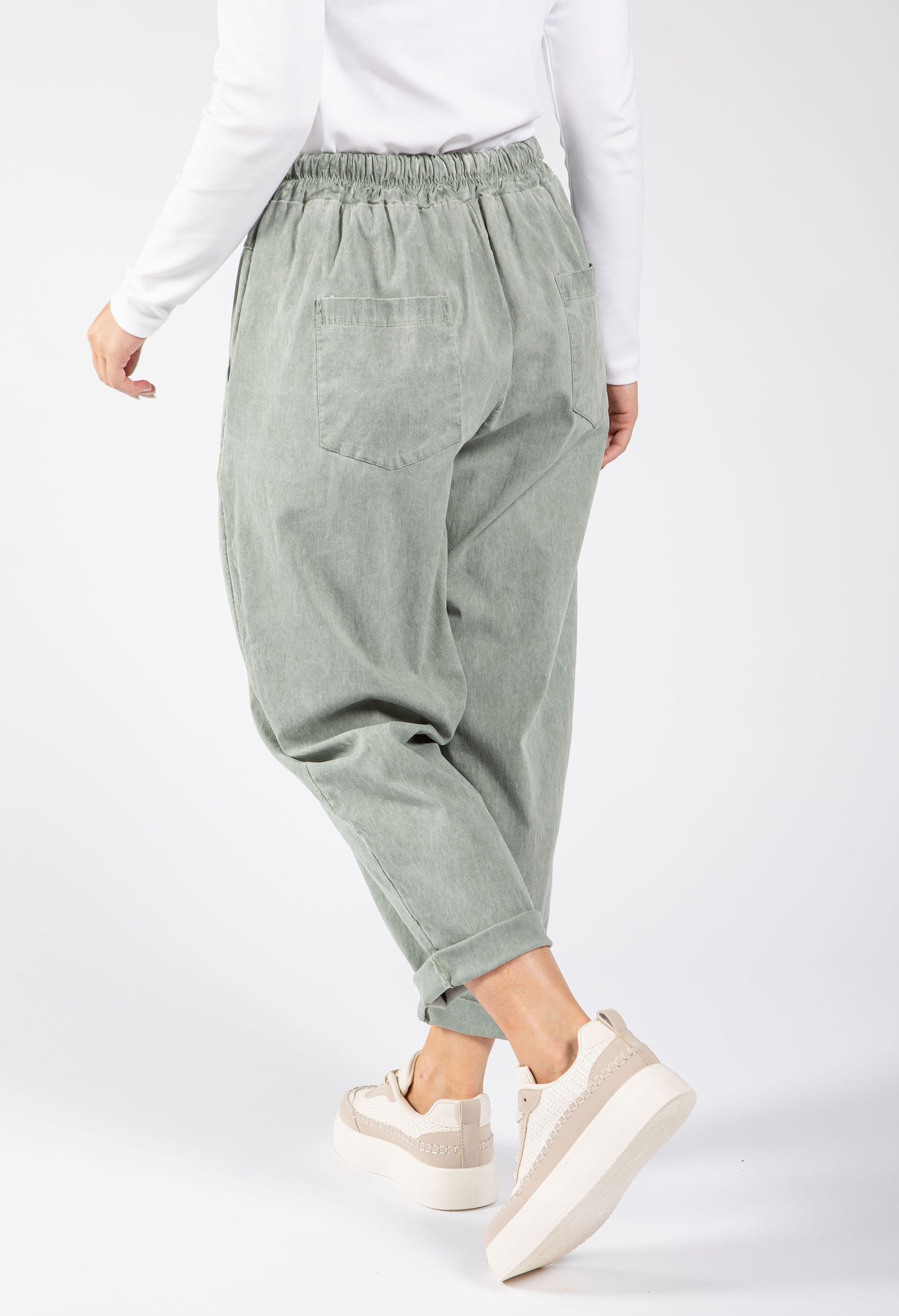 Washed Barrel Jogger