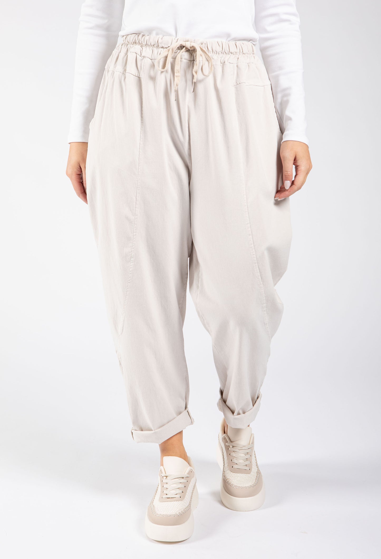 Washed Barrel Jogger