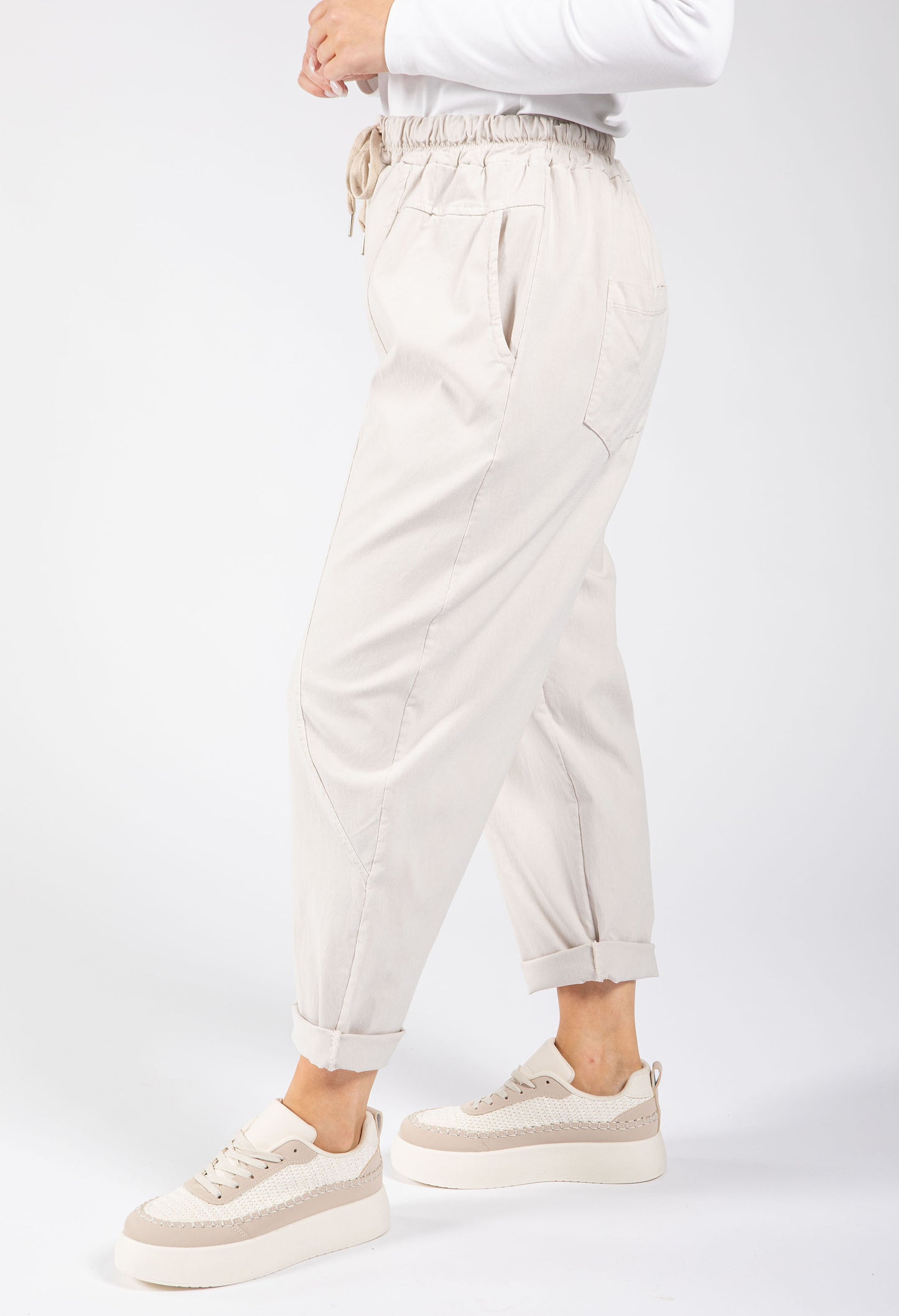 Washed Barrel Jogger