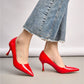 Lacquer Look Heel