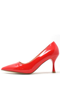 Lacquer Look Heel