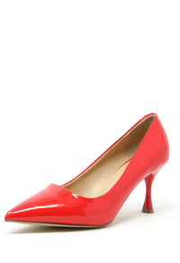 Lacquer Look Heel